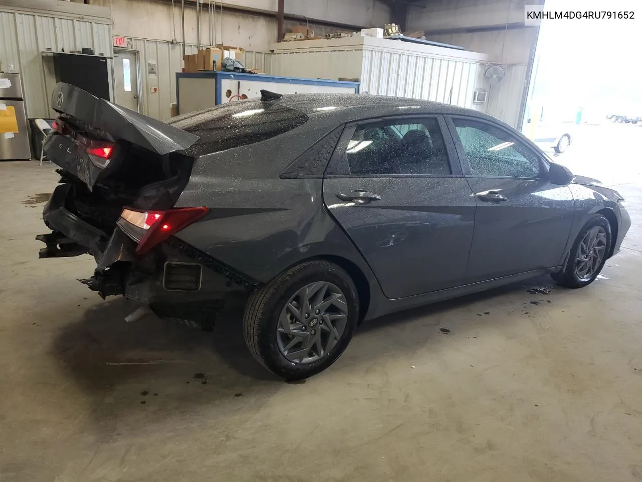 2024 Hyundai Elantra Sel VIN: KMHLM4DG4RU791652 Lot: 71426044