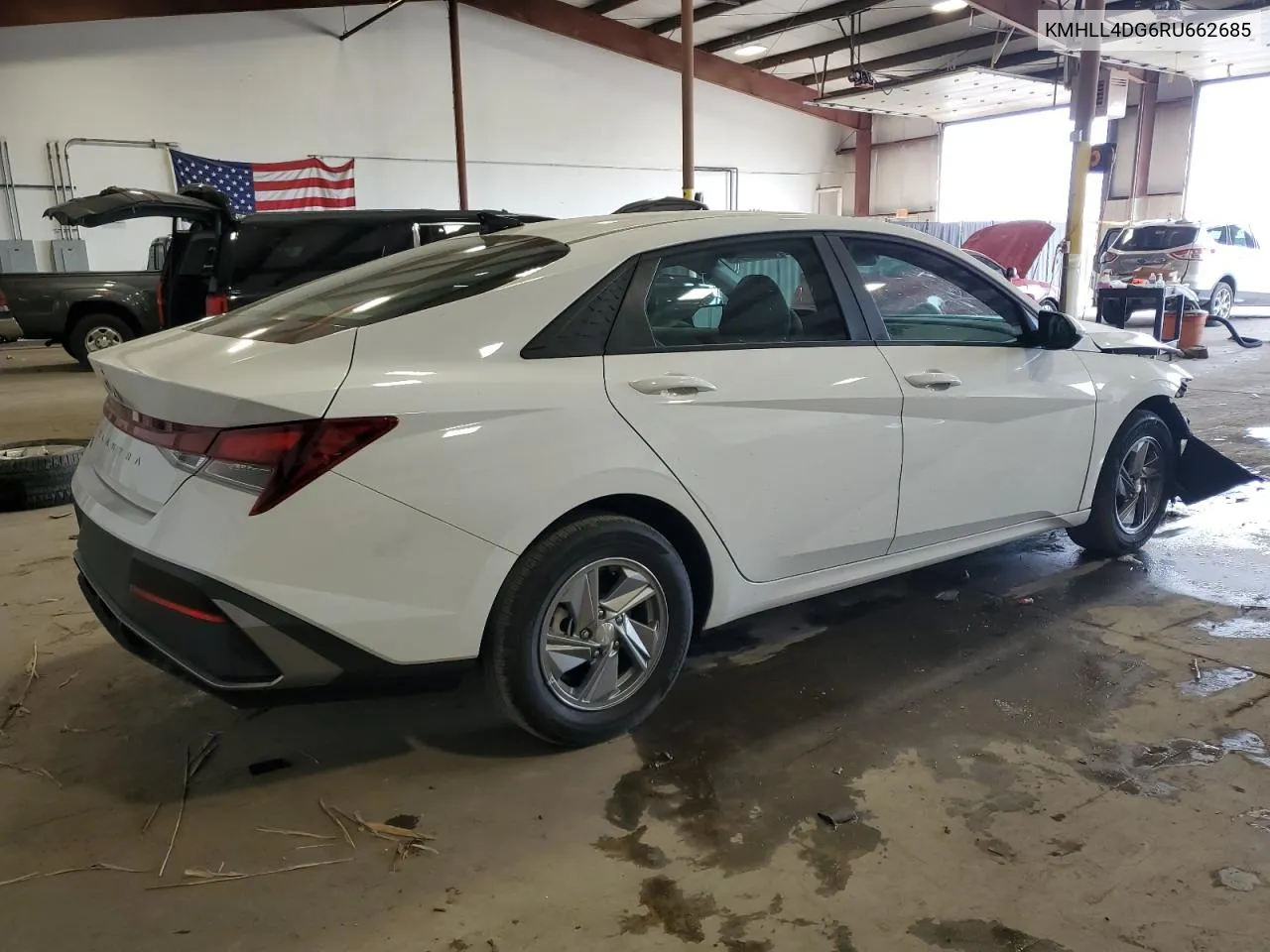 2024 Hyundai Elantra Se VIN: KMHLL4DG6RU662685 Lot: 71658794