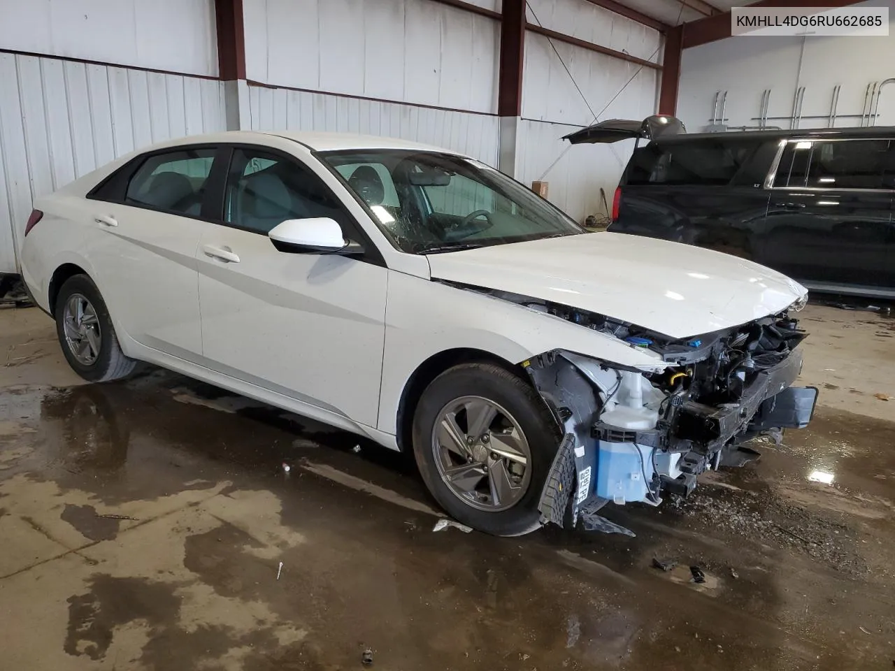 2024 Hyundai Elantra Se VIN: KMHLL4DG6RU662685 Lot: 71658794