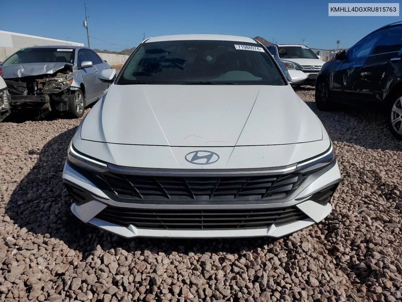 2024 Hyundai Elantra Se VIN: KMHLL4DGXRU815763 Lot: 71988974