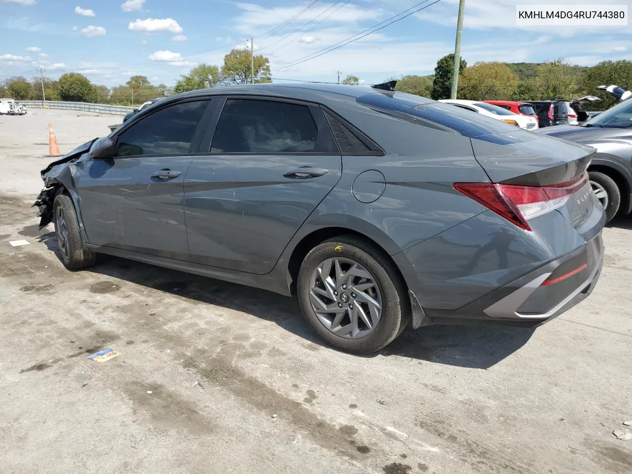 2024 Hyundai Elantra Sel VIN: KMHLM4DG4RU744380 Lot: 72240094