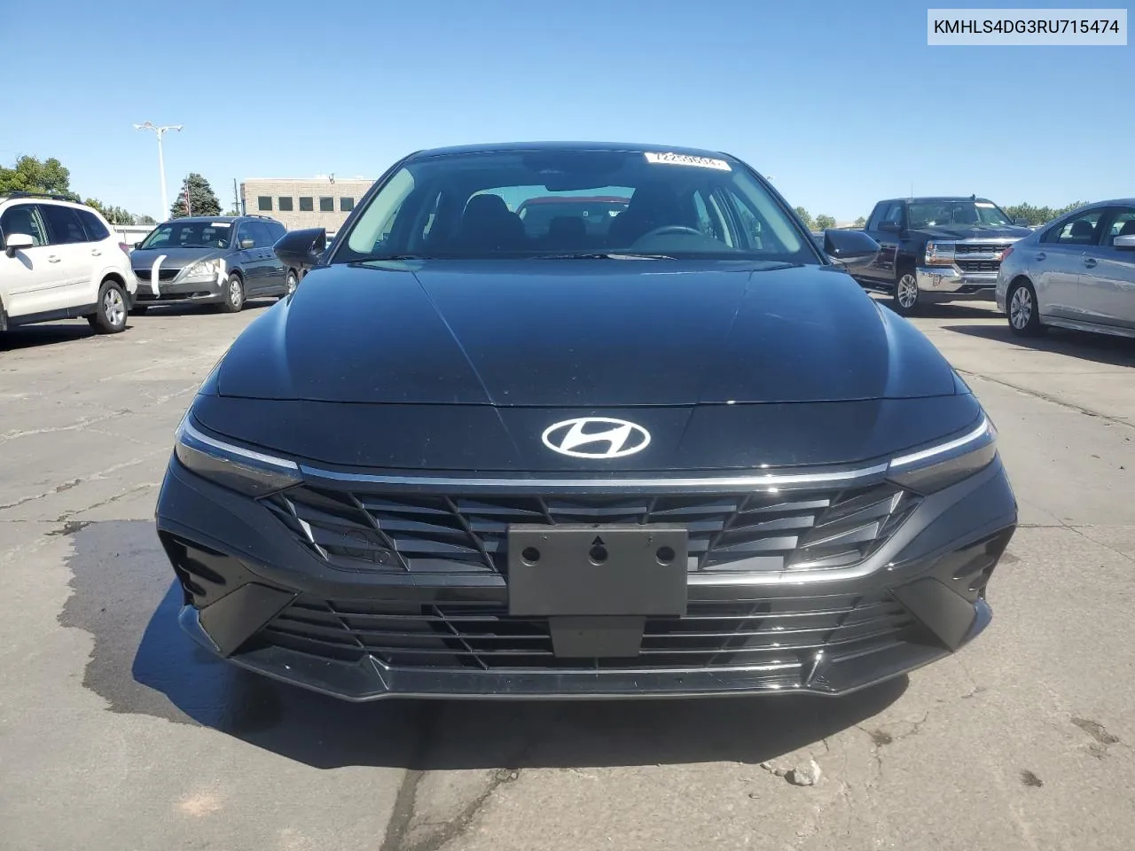 2024 Hyundai Elantra Sel VIN: KMHLS4DG3RU715474 Lot: 72259694