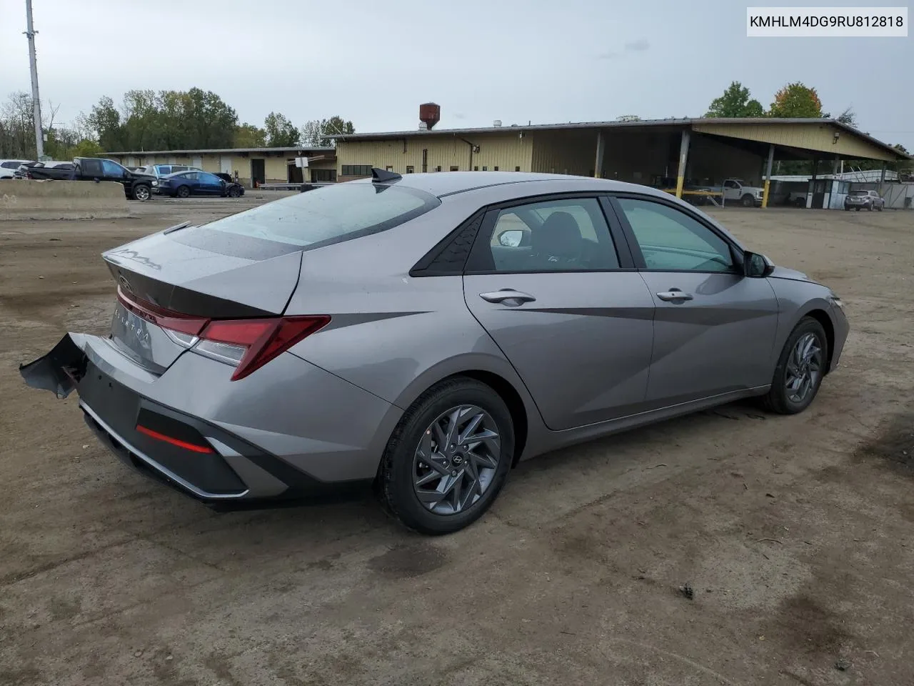 2024 Hyundai Elantra Sel VIN: KMHLM4DG9RU812818 Lot: 72551444