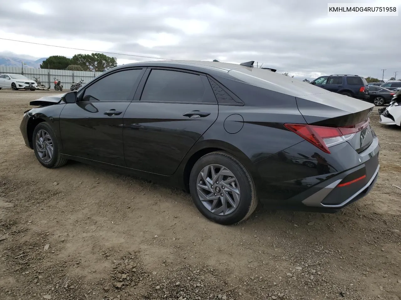 2024 Hyundai Elantra Sel VIN: KMHLM4DG4RU751958 Lot: 72640614