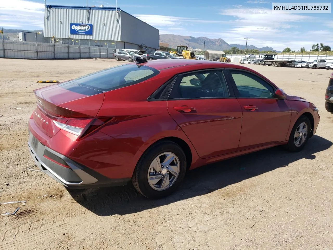 2024 Hyundai Elantra Se VIN: KMHLL4DG1RU785732 Lot: 72645464