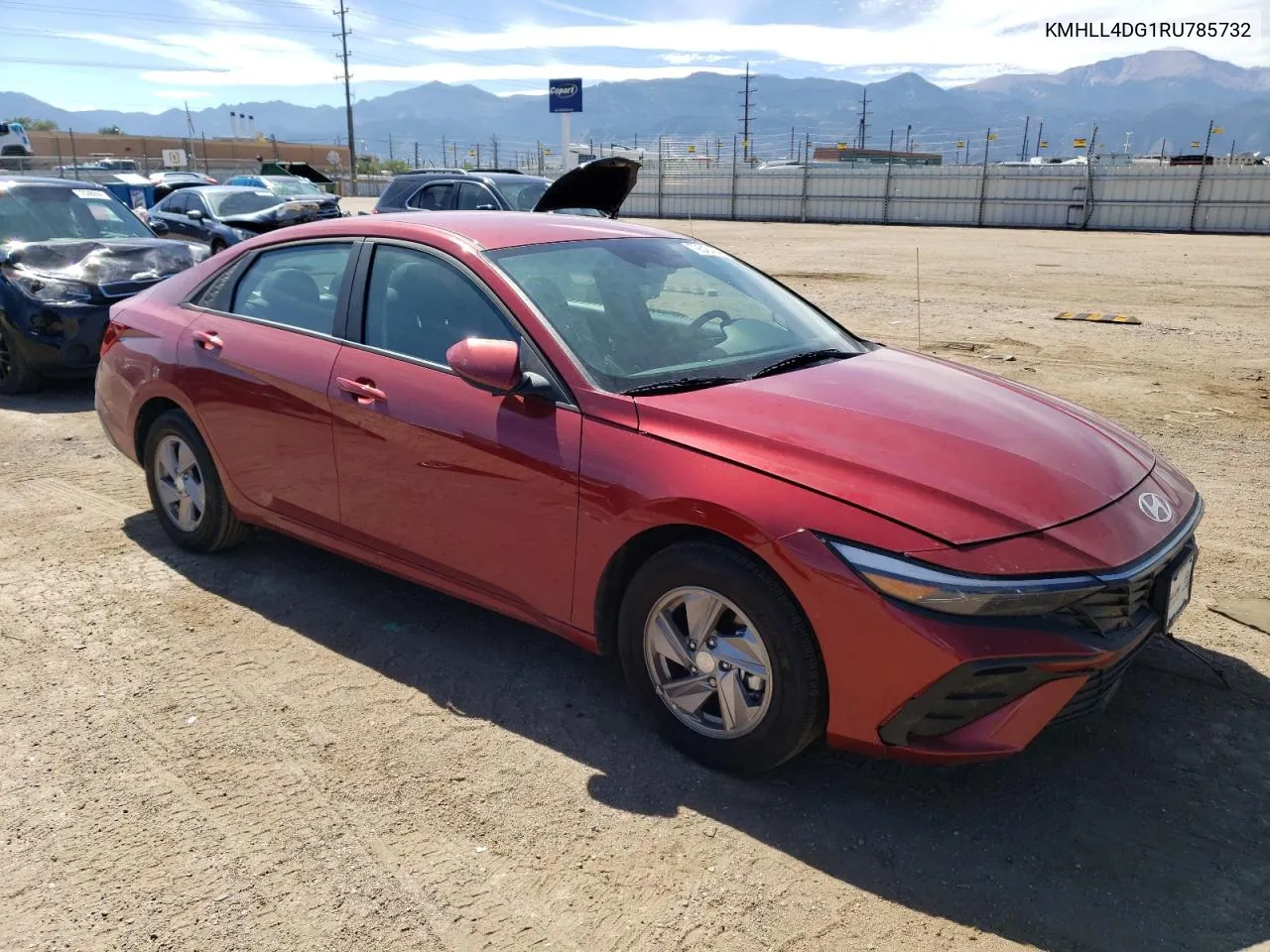 2024 Hyundai Elantra Se VIN: KMHLL4DG1RU785732 Lot: 72645464