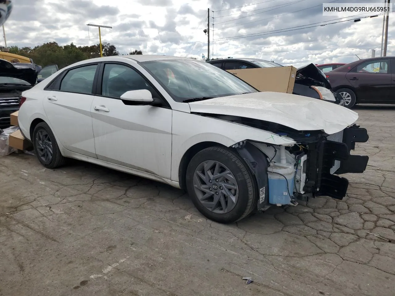 KMHLM4DG9RU665951 2024 Hyundai Elantra Sel