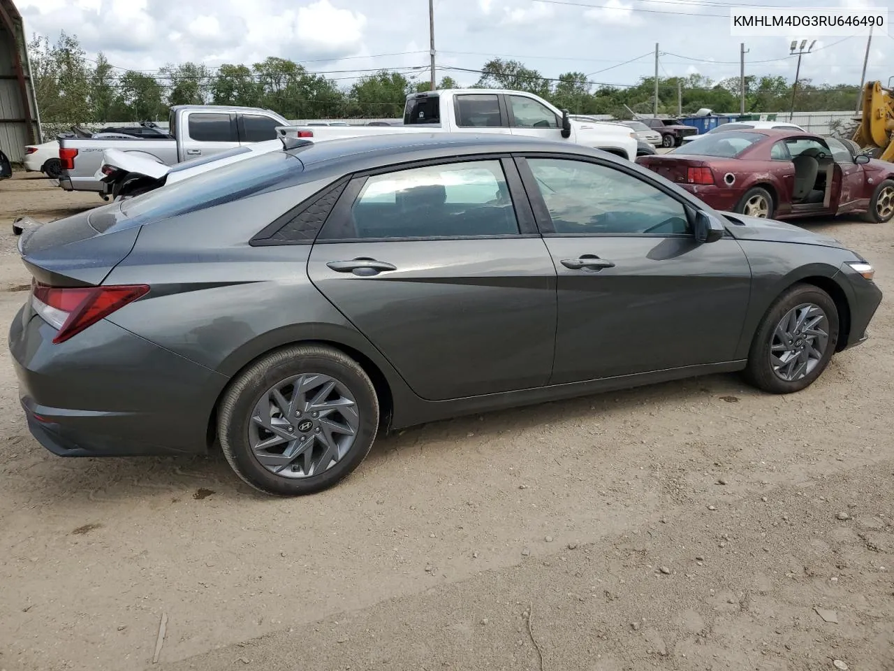 2024 Hyundai Elantra Sel VIN: KMHLM4DG3RU646490 Lot: 72955784