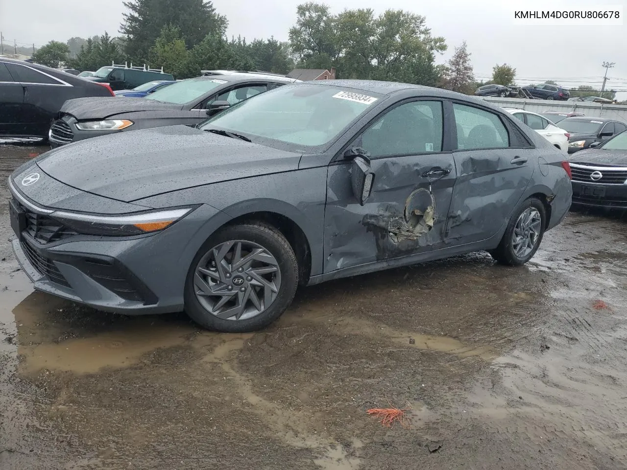 KMHLM4DG0RU806678 2024 Hyundai Elantra Sel