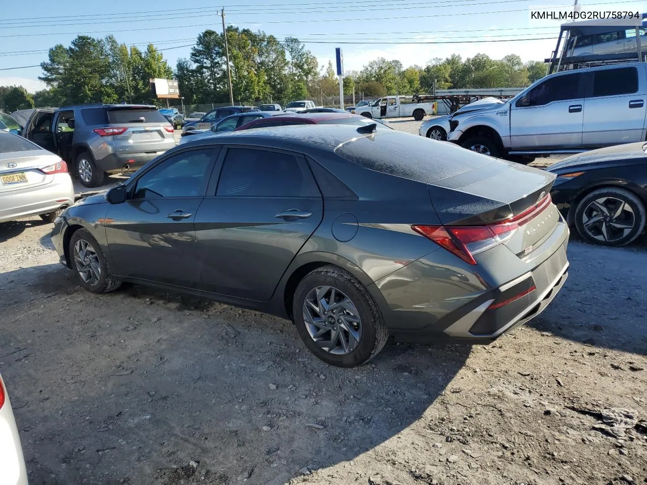 2024 Hyundai Elantra Sel VIN: KMHLM4DG2RU758794 Lot: 73345324