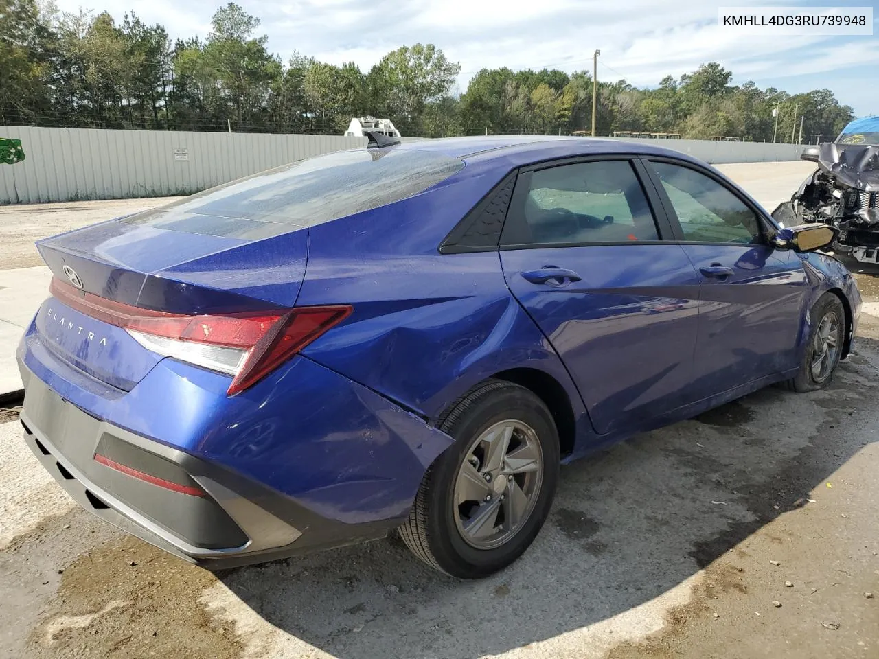 2024 Hyundai Elantra Se VIN: KMHLL4DG3RU739948 Lot: 73424494