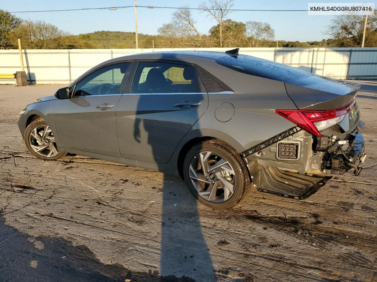 2024 Hyundai Elantra Sel VIN: KMHLS4DG0RU807416 Lot: 74067544