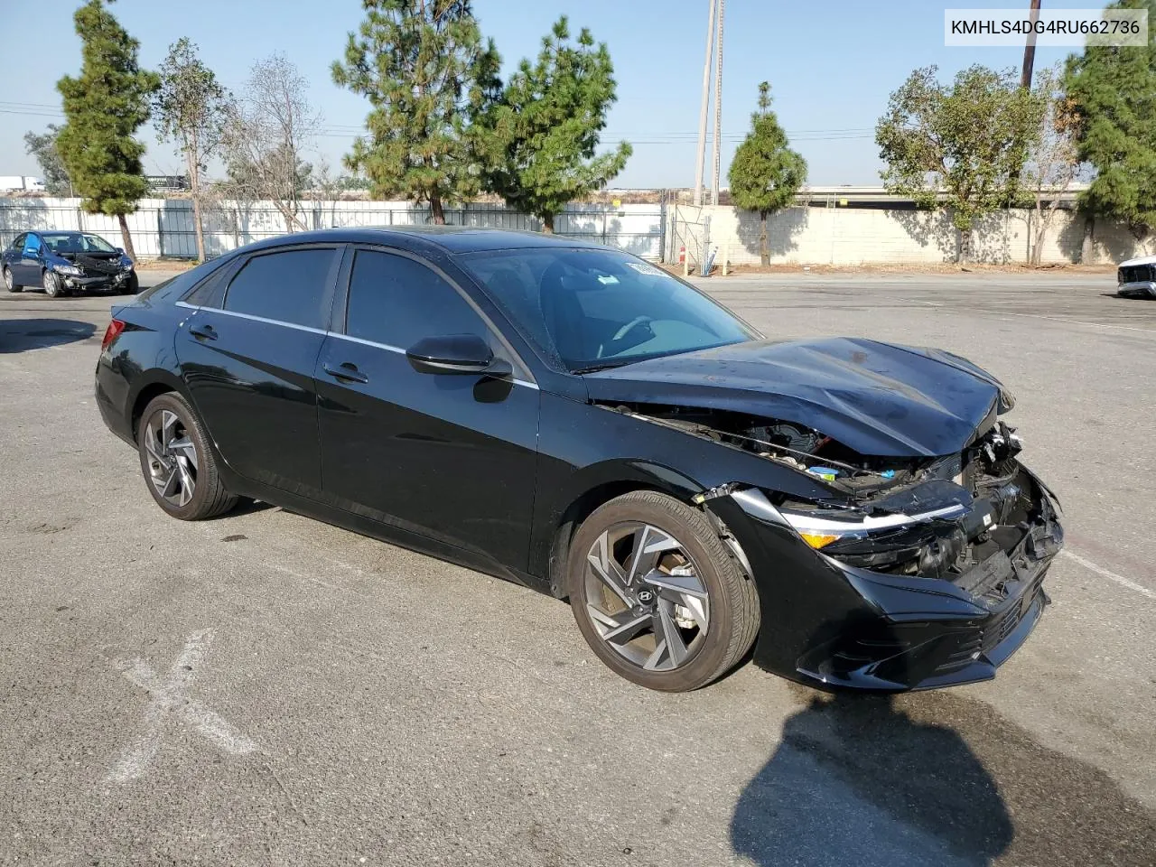 2024 Hyundai Elantra Sel VIN: KMHLS4DG4RU662736 Lot: 74068184