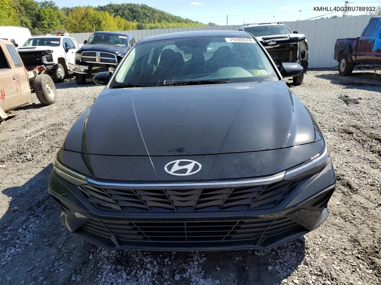 2024 Hyundai Elantra Se VIN: KMHLL4DG2RU788932 Lot: 74289974