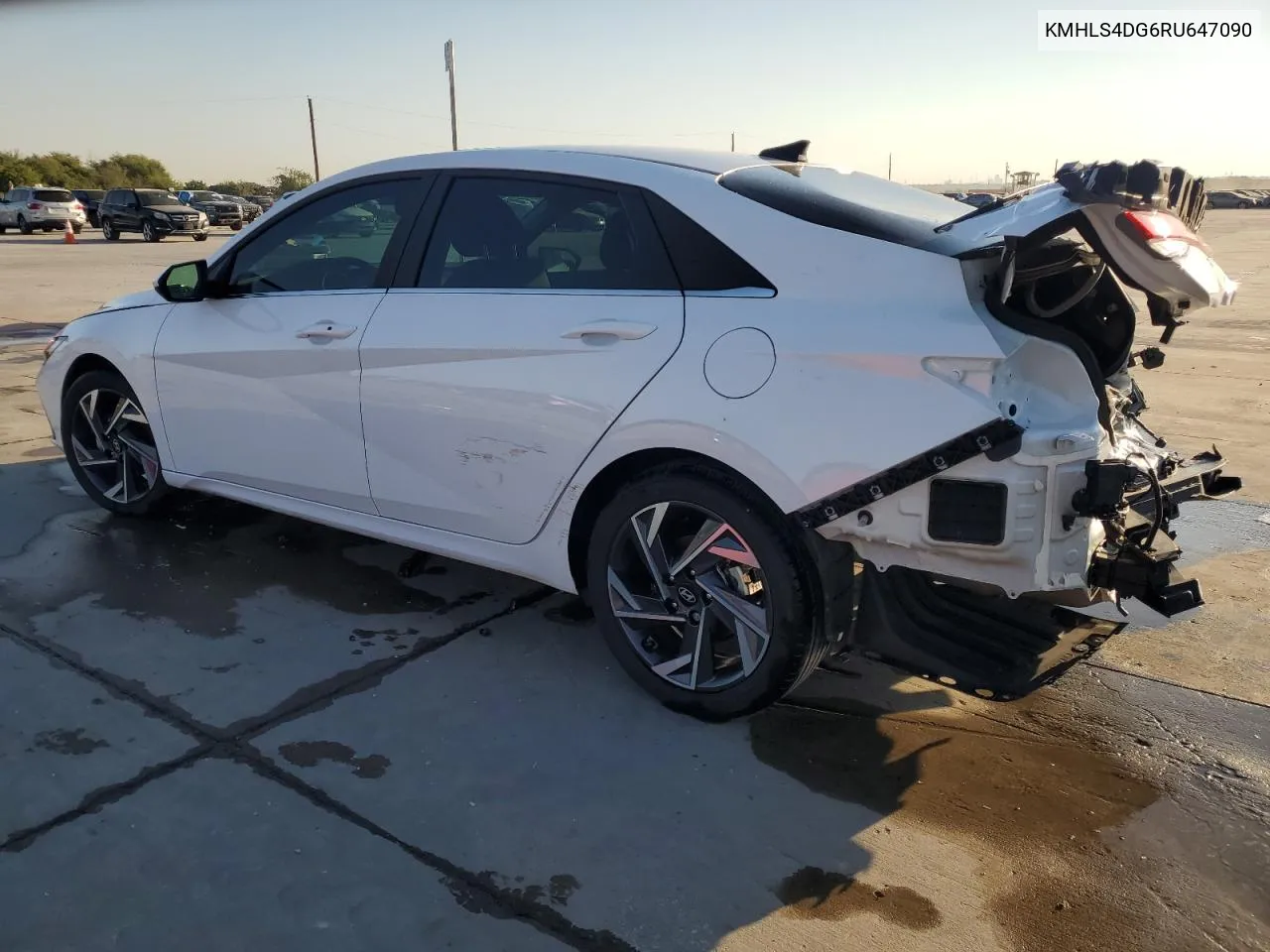 2024 Hyundai Elantra Sel VIN: KMHLS4DG6RU647090 Lot: 74350084