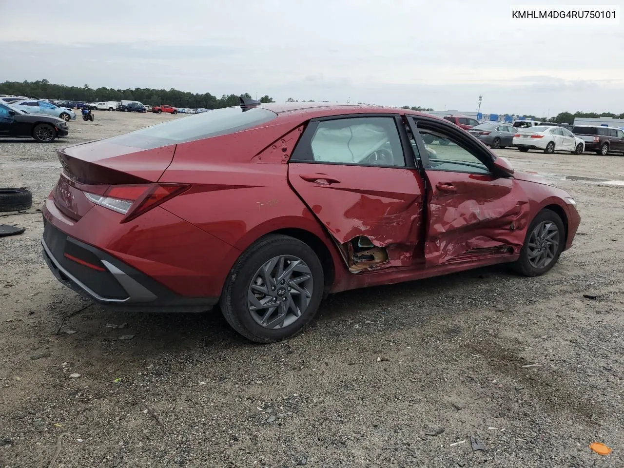 KMHLM4DG4RU750101 2024 Hyundai Elantra Sel