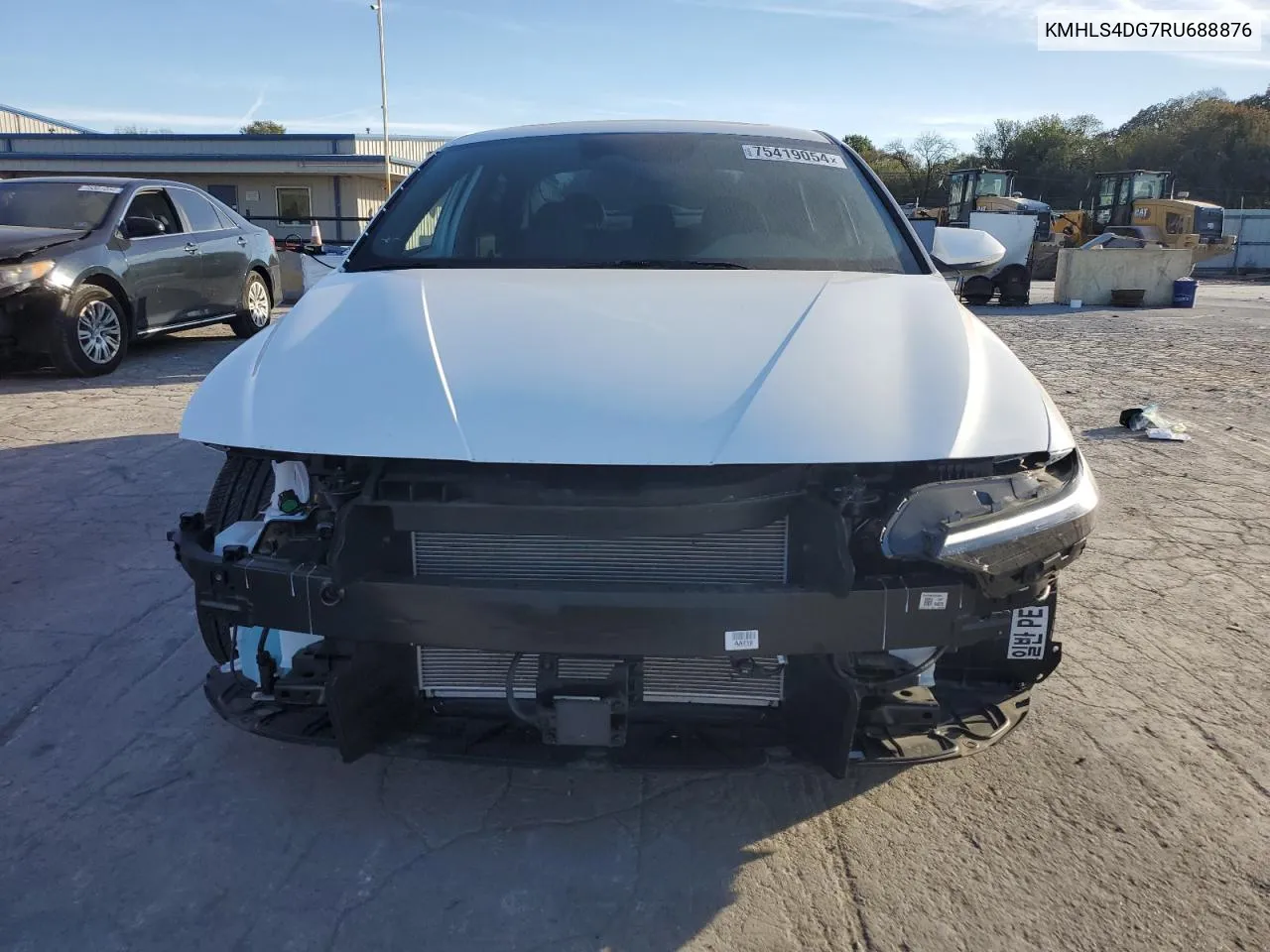 2024 Hyundai Elantra Sel VIN: KMHLS4DG7RU688876 Lot: 75419054