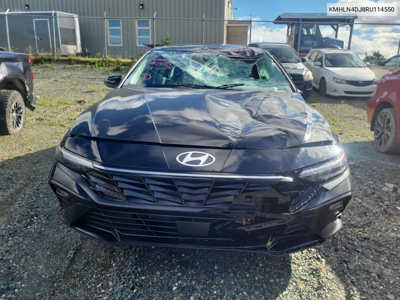 2024 Hyundai Elantra Limited VIN: KMHLN4DJ8RU114550 Lot: 75643054