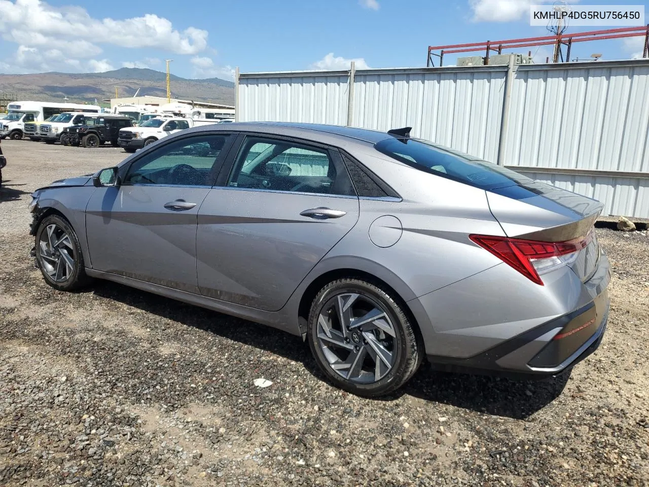 2024 Hyundai Elantra Limited VIN: KMHLP4DG5RU756450 Lot: 76359404