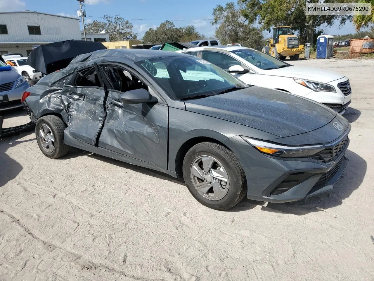 2024 Hyundai Elantra Se VIN: KMHLL4DG9RU676290 Lot: 76574424