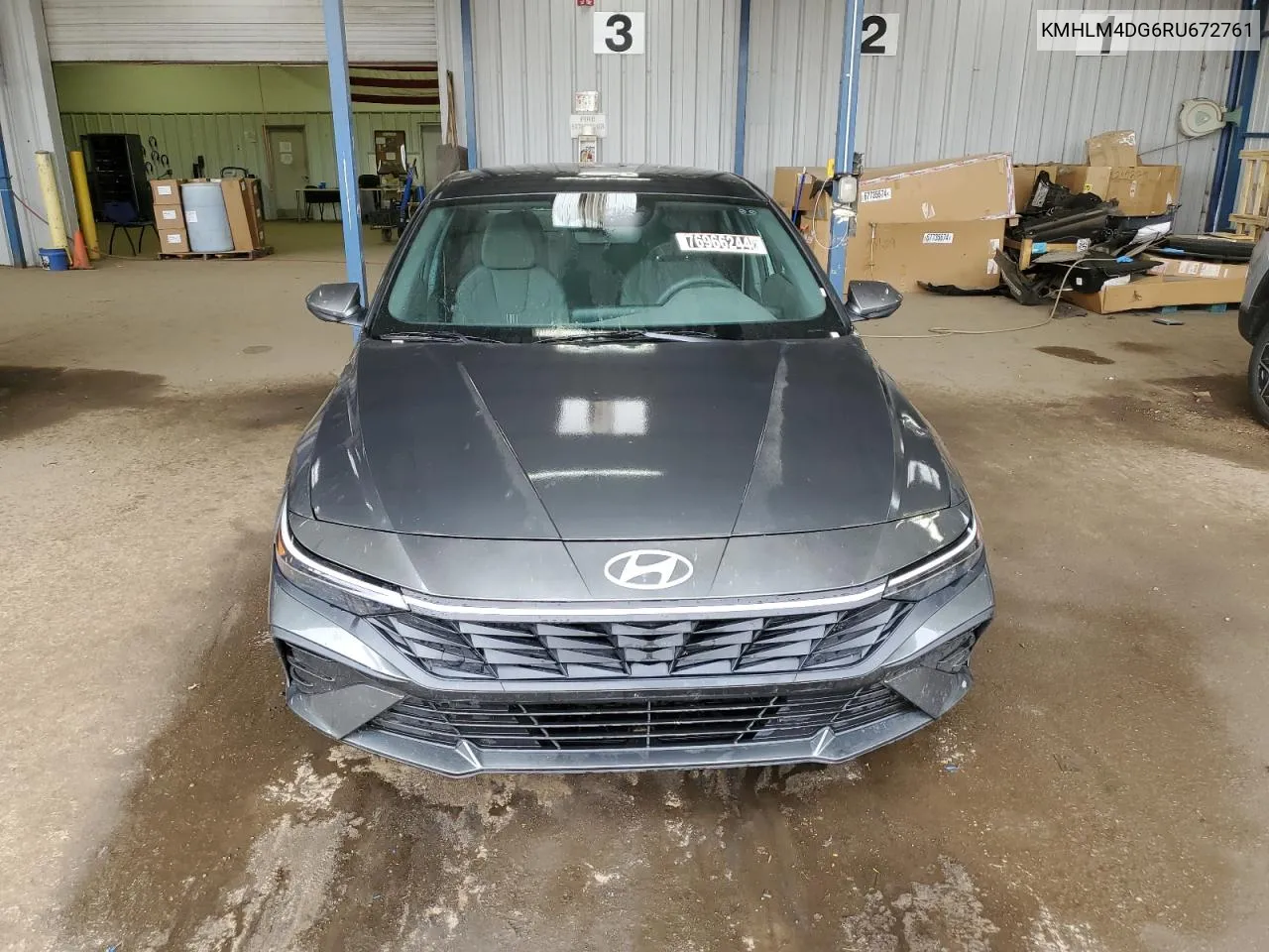 2024 Hyundai Elantra Sel VIN: KMHLM4DG6RU672761 Lot: 76966244