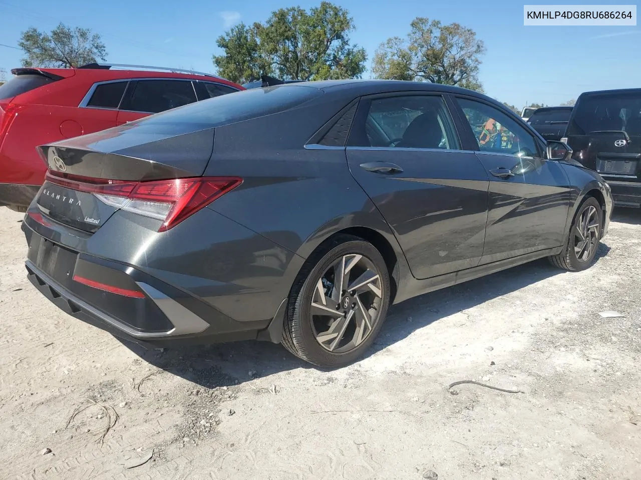 2024 Hyundai Elantra Limited VIN: KMHLP4DG8RU686264 Lot: 77105644