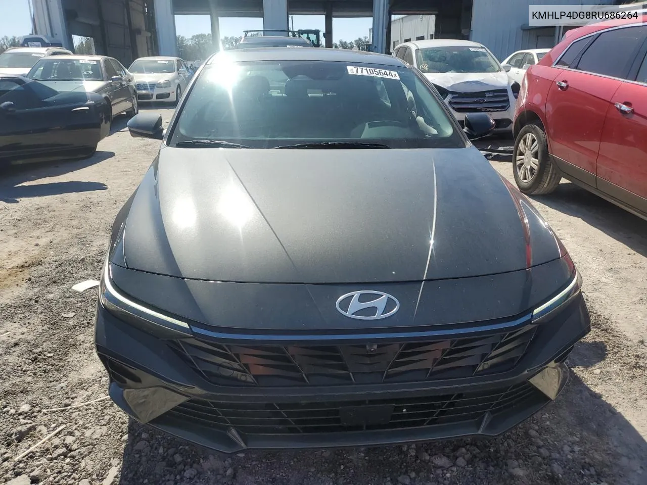 2024 Hyundai Elantra Limited VIN: KMHLP4DG8RU686264 Lot: 77105644