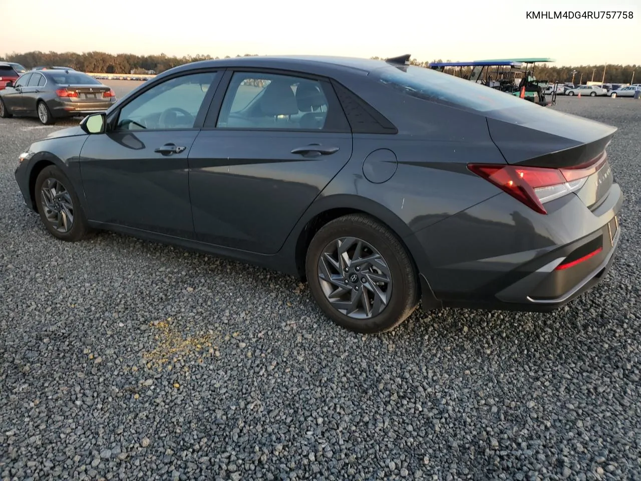 2024 Hyundai Elantra Sel VIN: KMHLM4DG4RU757758 Lot: 77611024