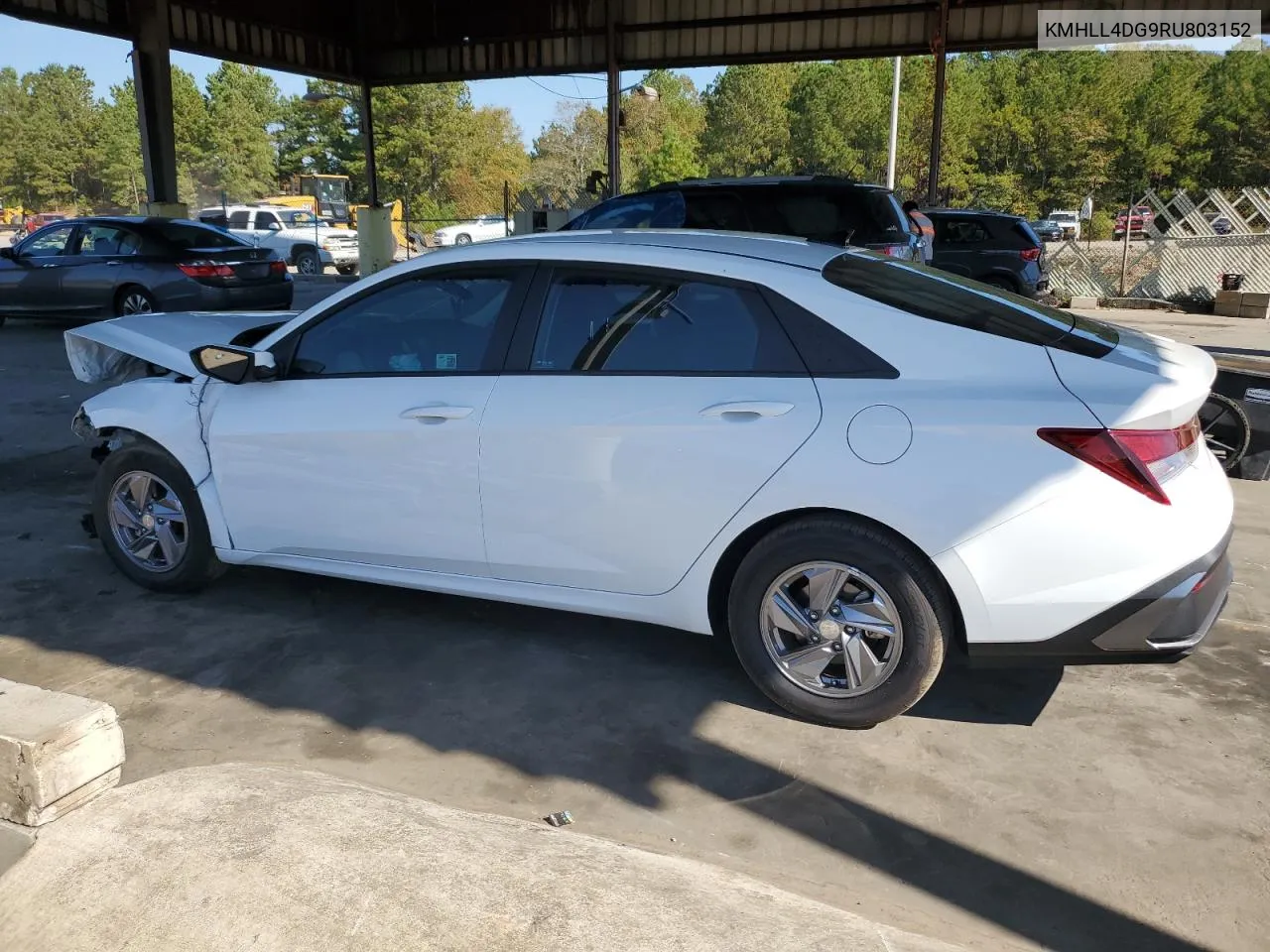 2024 Hyundai Elantra Se VIN: KMHLL4DG9RU803152 Lot: 77777344