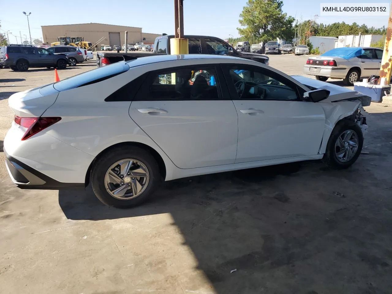 2024 Hyundai Elantra Se VIN: KMHLL4DG9RU803152 Lot: 77777344