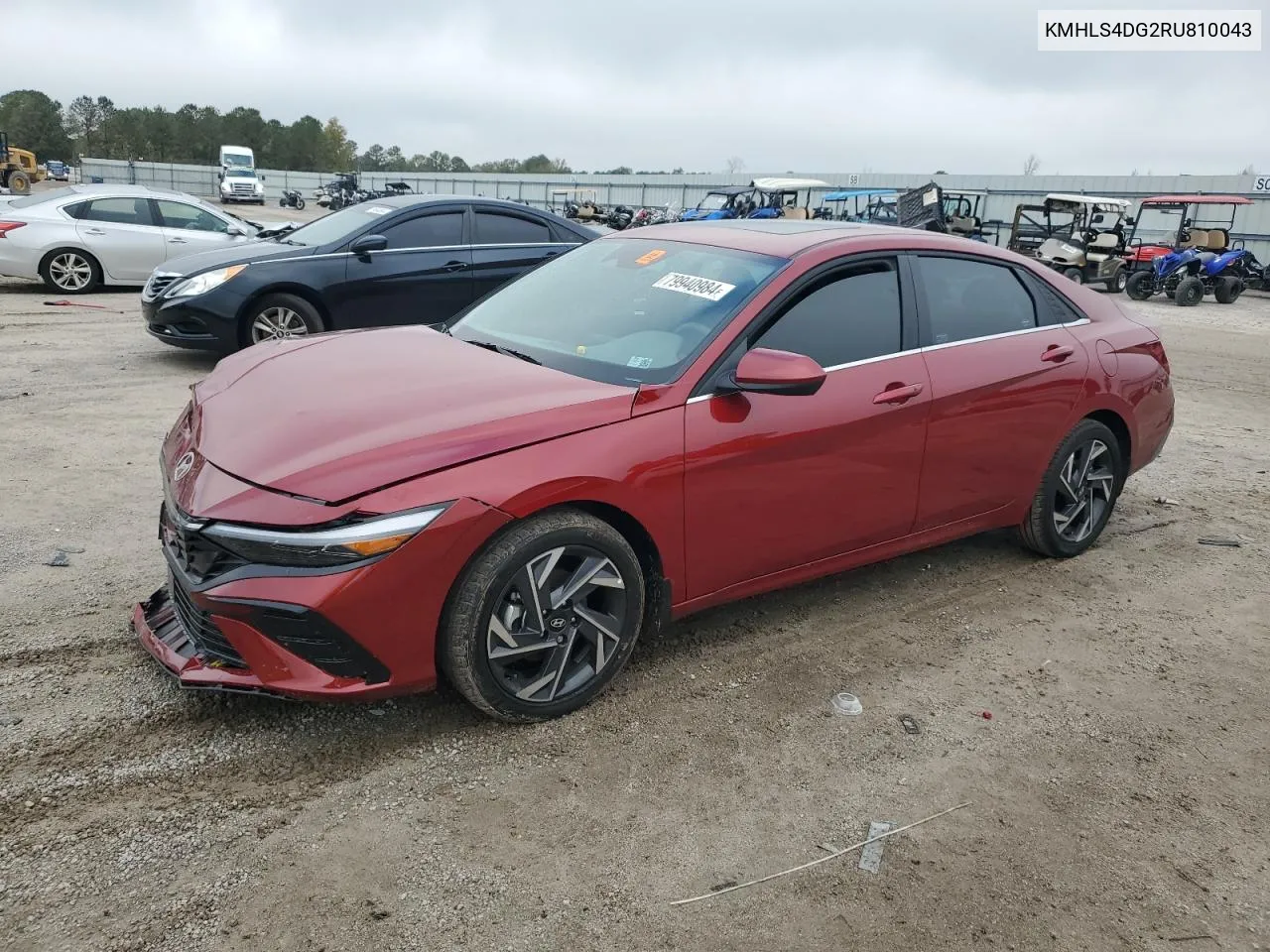 2024 Hyundai Elantra Sel VIN: KMHLS4DG2RU810043 Lot: 79940984