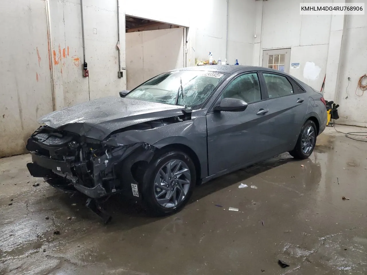 2024 Hyundai Elantra Sel VIN: KMHLM4DG4RU768906 Lot: 80438894