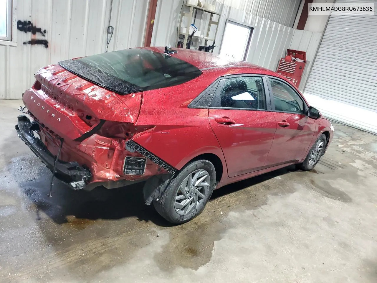 2024 Hyundai Elantra Sel VIN: KMHLM4DG8RU673636 Lot: 80547994