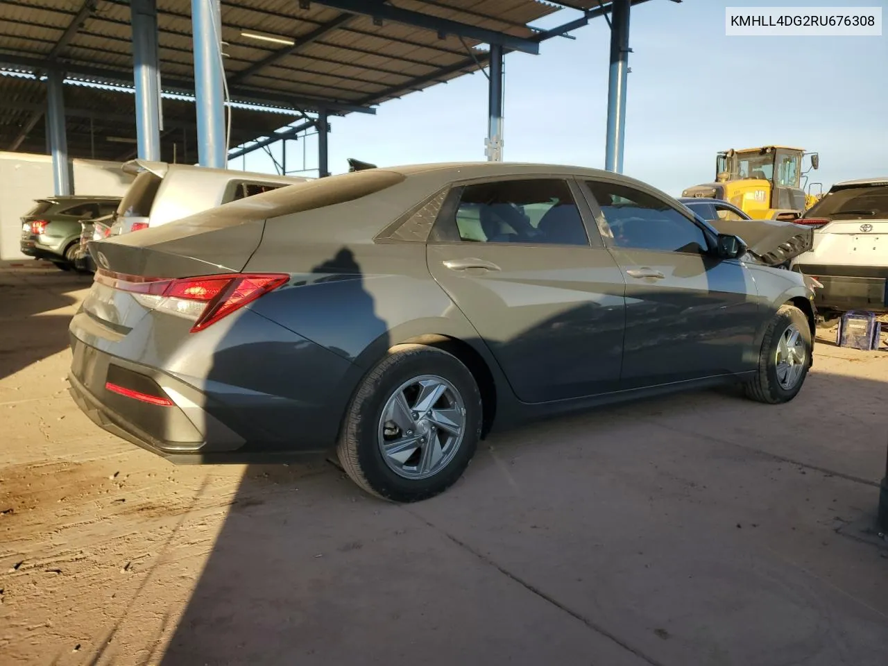 2024 Hyundai Elantra Se VIN: KMHLL4DG2RU676308 Lot: 80571904