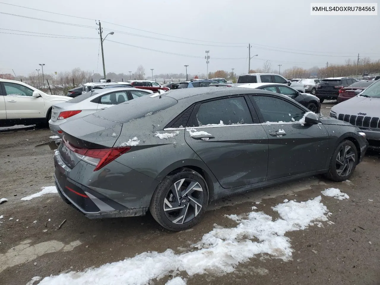 2024 Hyundai Elantra Sel VIN: KMHLS4DGXRU784565 Lot: 80926364