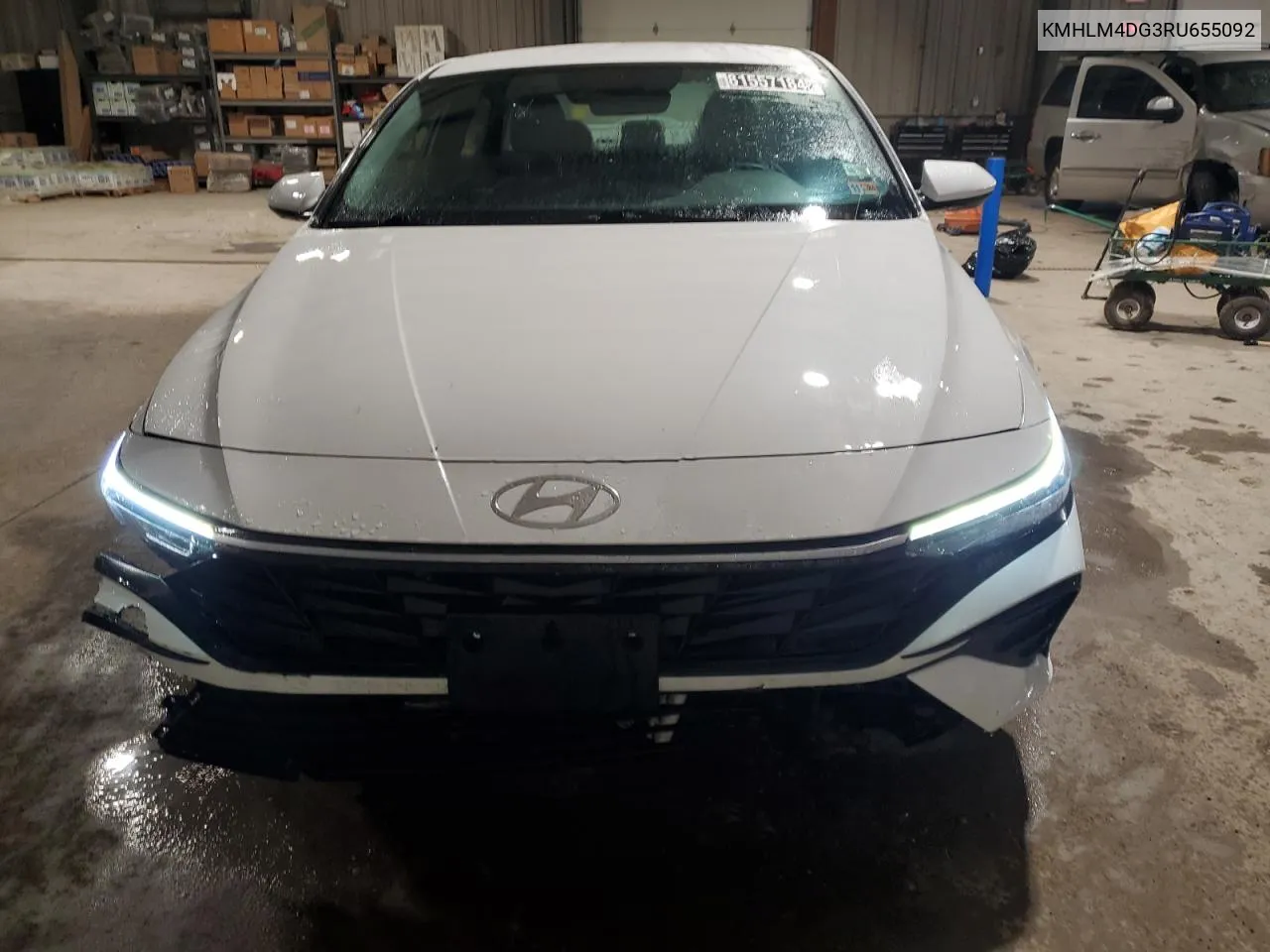 2024 Hyundai Elantra Sel VIN: KMHLM4DG3RU655092 Lot: 81557184