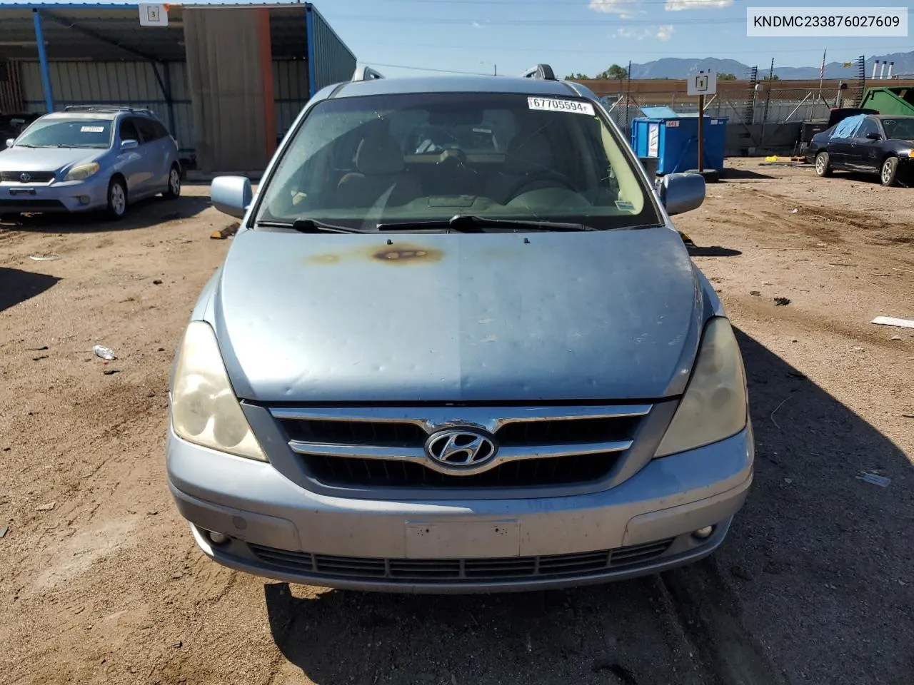 KNDMC233876027609 2007 Hyundai Entourage Gls