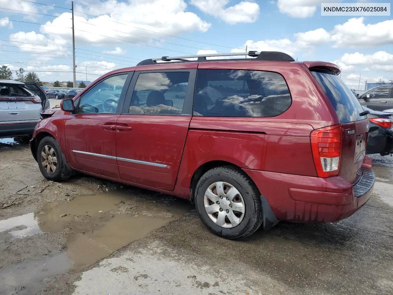 2007 Hyundai Entourage Gls VIN: KNDMC233X76025084 Lot: 78502994