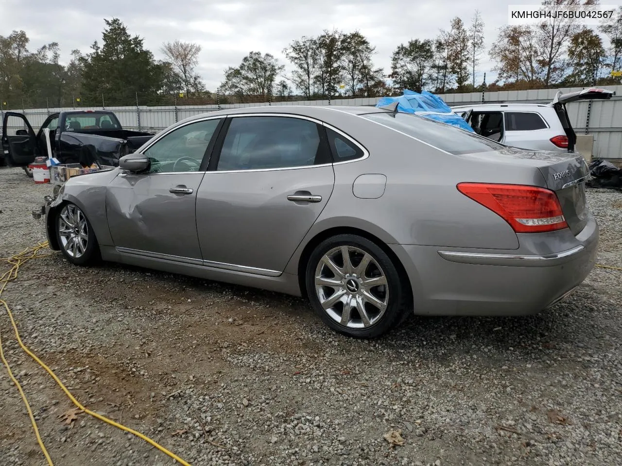 2011 Hyundai Equus Signature VIN: KMHGH4JF6BU042567 Lot: 78309584