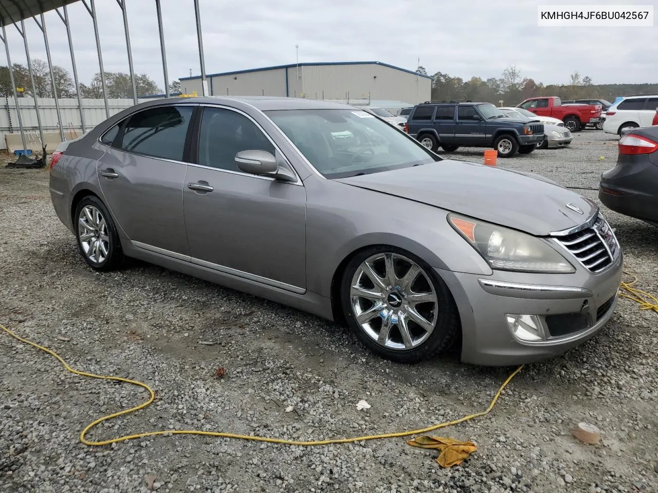 2011 Hyundai Equus Signature VIN: KMHGH4JF6BU042567 Lot: 78309584