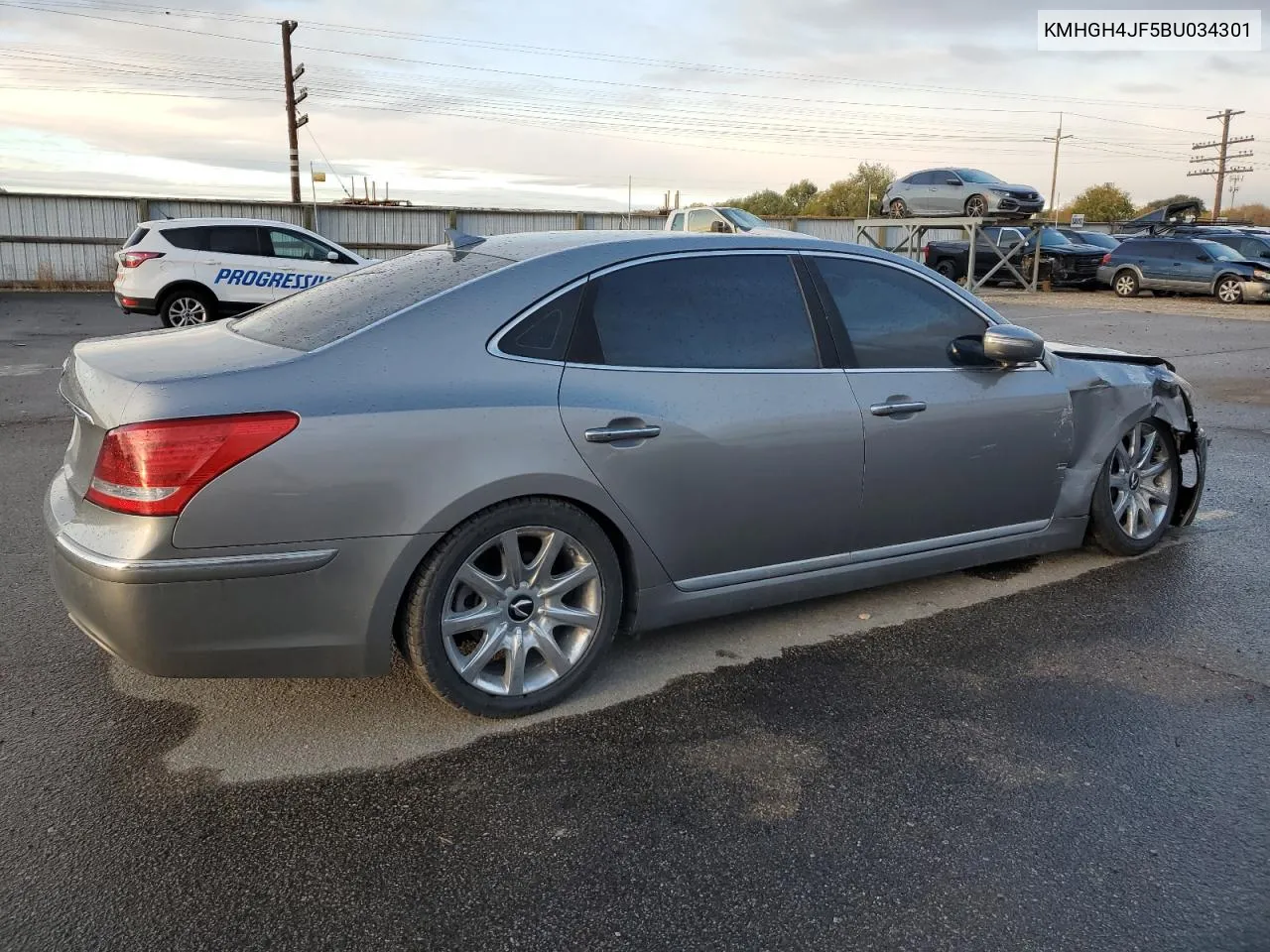 2011 Hyundai Equus Signature VIN: KMHGH4JF5BU034301 Lot: 78880834