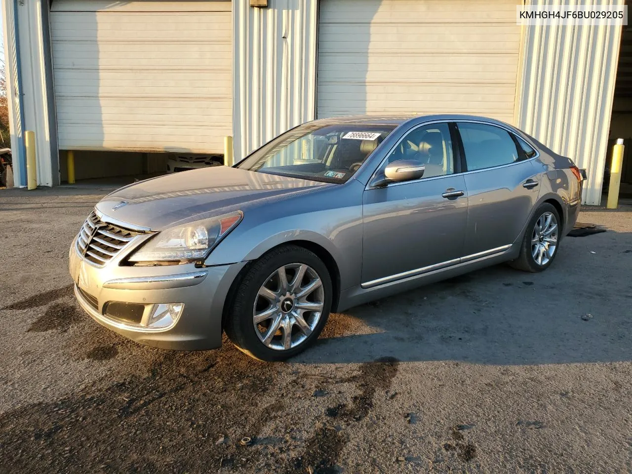 2011 Hyundai Equus Signature VIN: KMHGH4JF6BU029205 Lot: 78896664