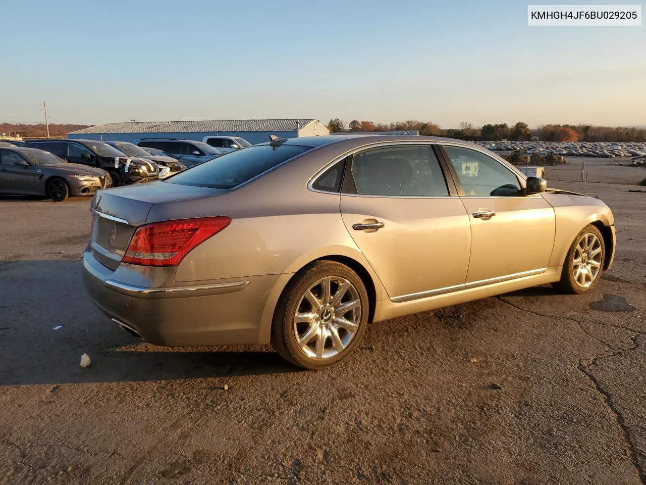 2011 Hyundai Equus Signature VIN: KMHGH4JF6BU029205 Lot: 78896664