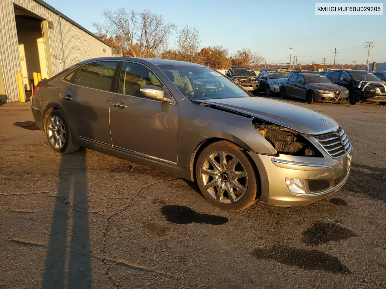 2011 Hyundai Equus Signature VIN: KMHGH4JF6BU029205 Lot: 78896664