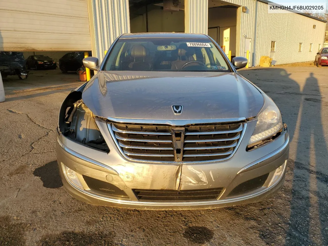 2011 Hyundai Equus Signature VIN: KMHGH4JF6BU029205 Lot: 78896664