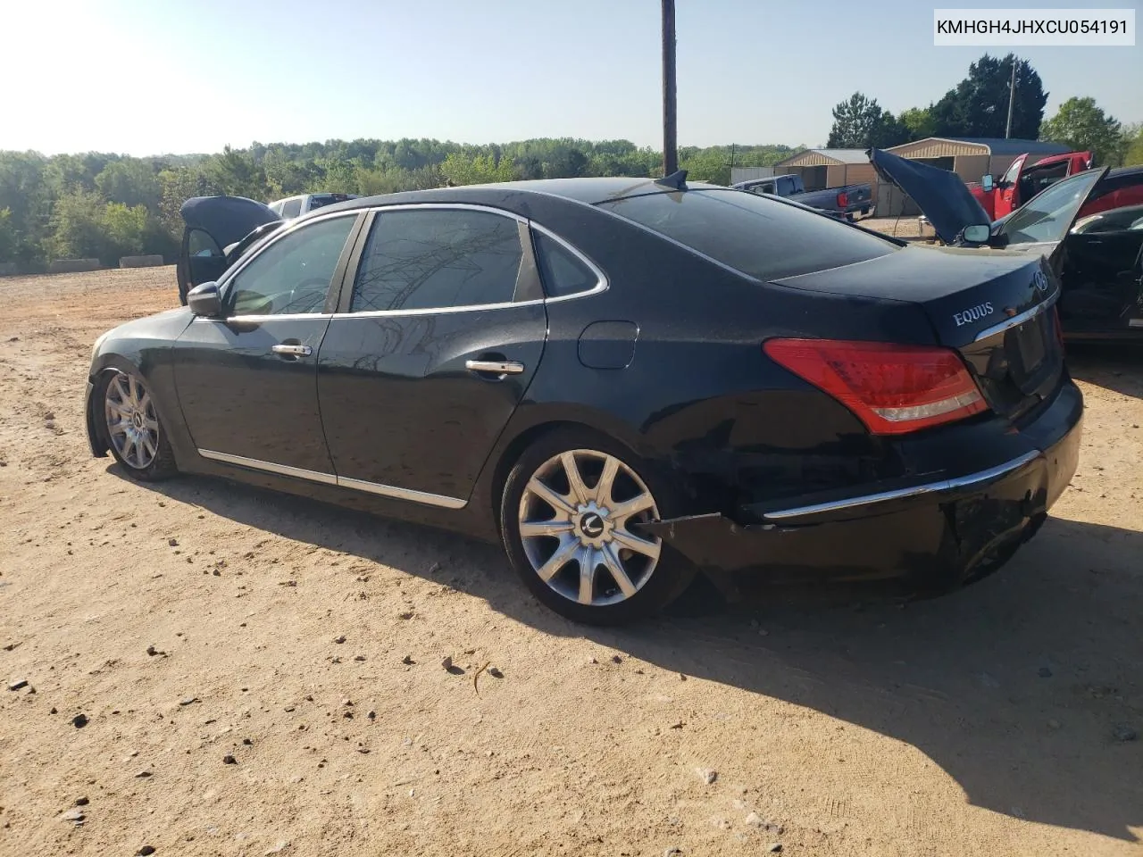 KMHGH4JHXCU054191 2012 Hyundai Equus Signature