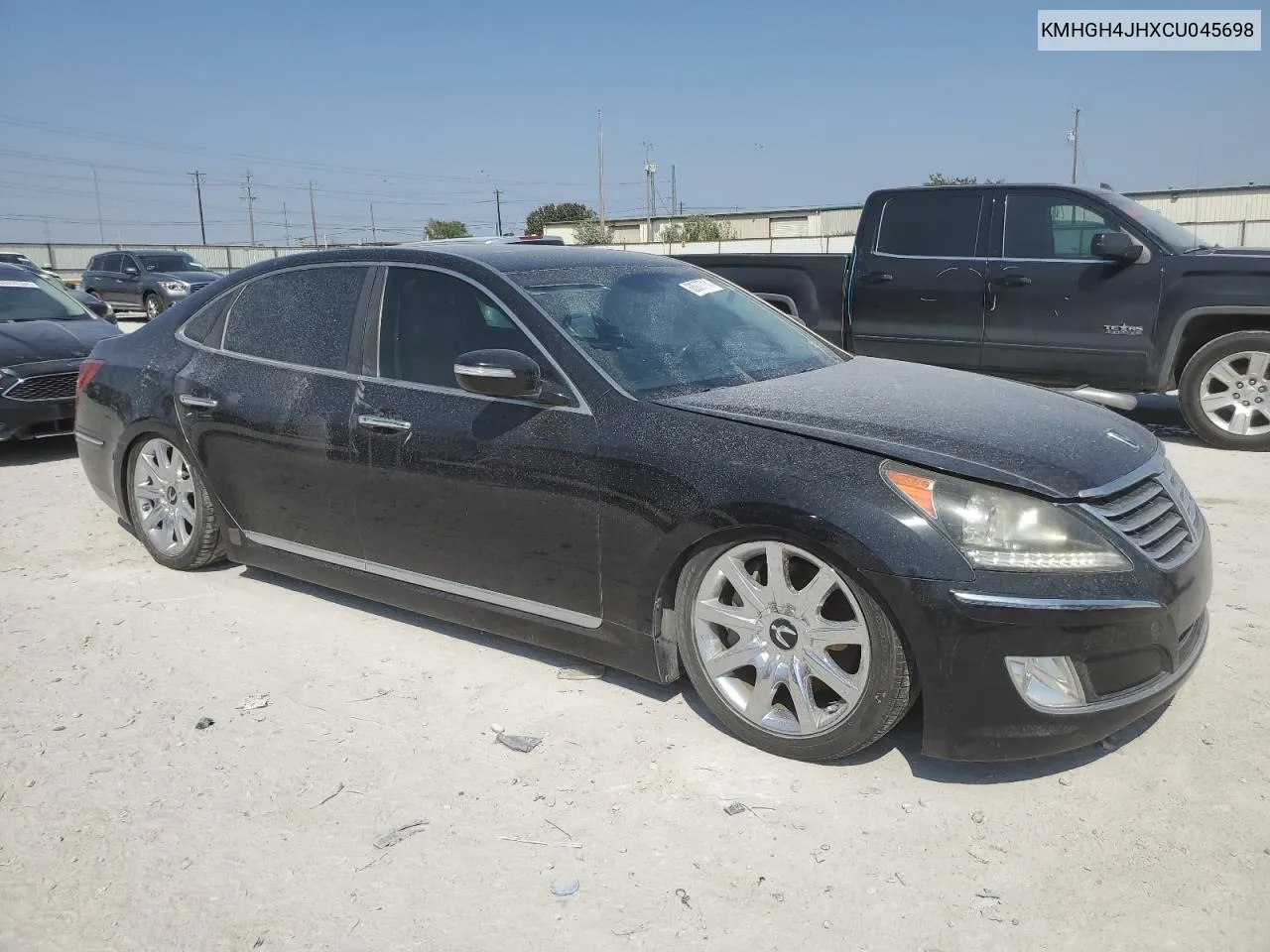 2012 Hyundai Equus Signature VIN: KMHGH4JHXCU045698 Lot: 68937714