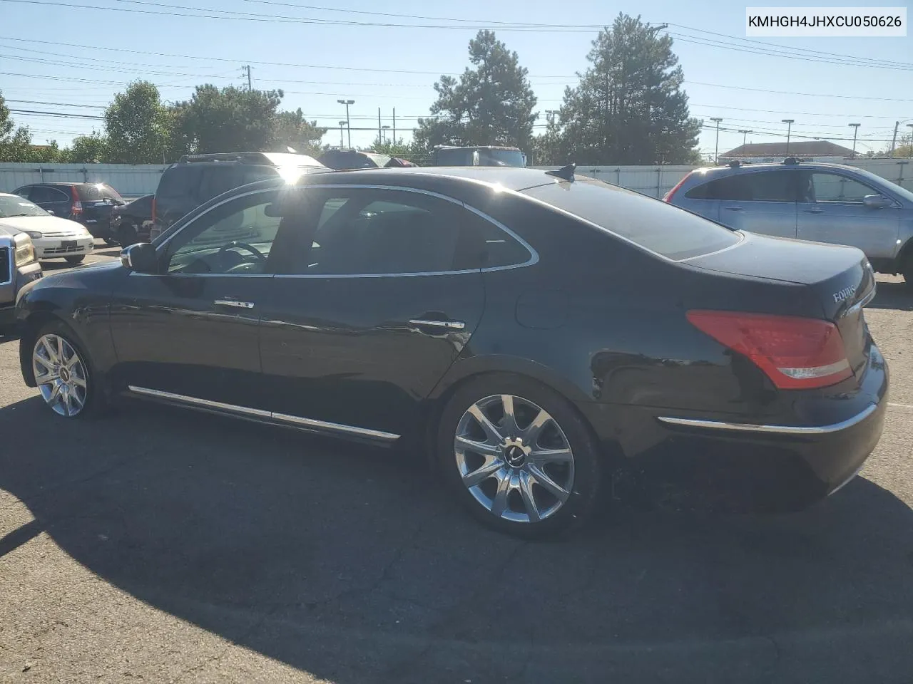 2012 Hyundai Equus Signature VIN: KMHGH4JHXCU050626 Lot: 74308394