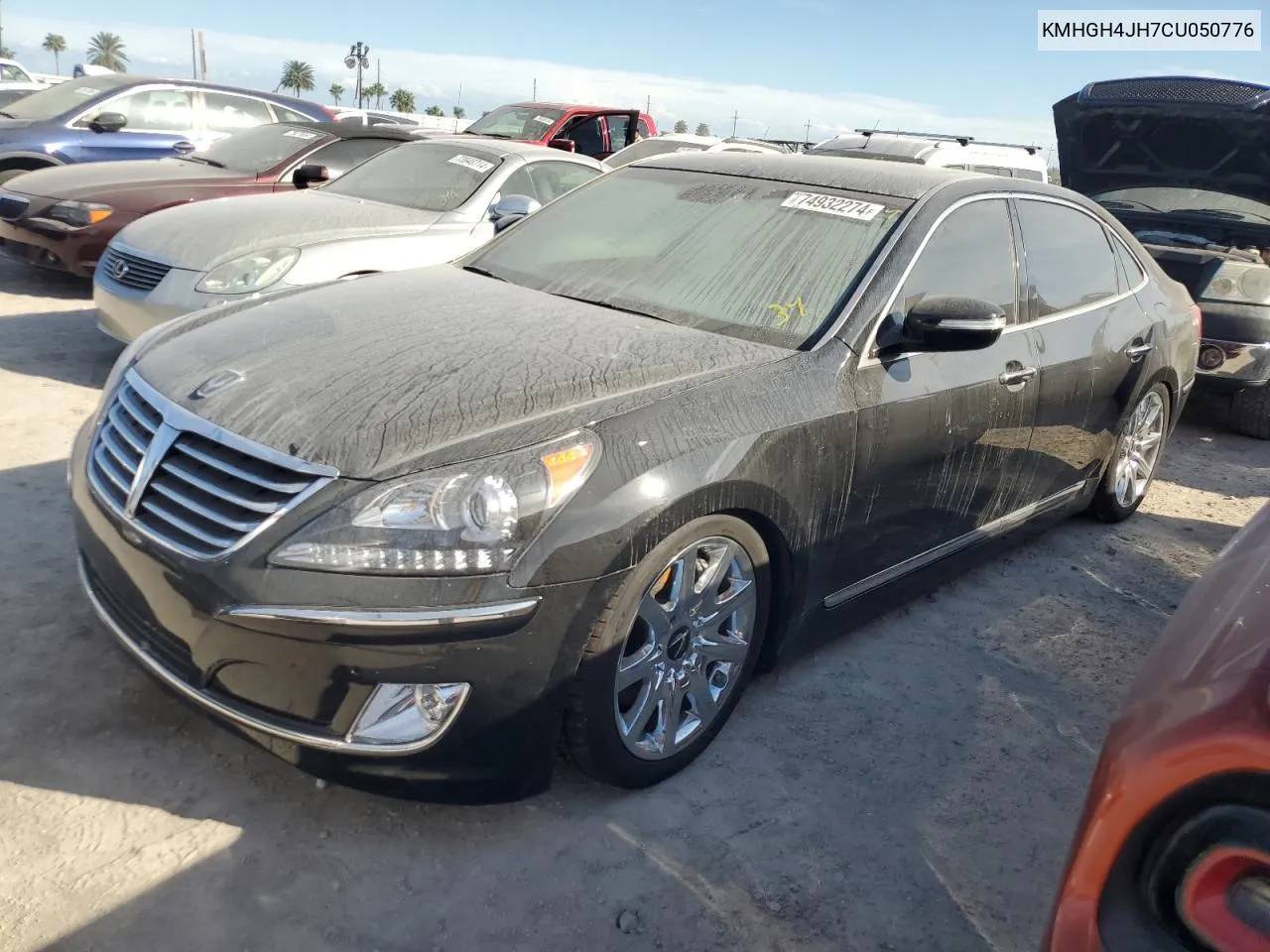 2012 Hyundai Equus Signature VIN: KMHGH4JH7CU050776 Lot: 74932274