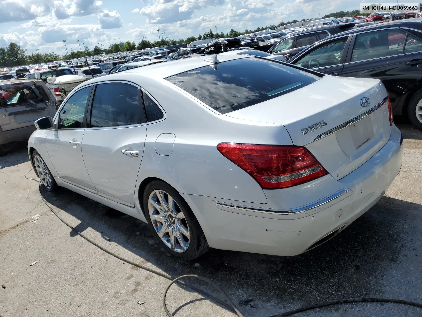 2013 Hyundai Equus Signature VIN: KMHGH4JH4DU059663 Lot: 62294734